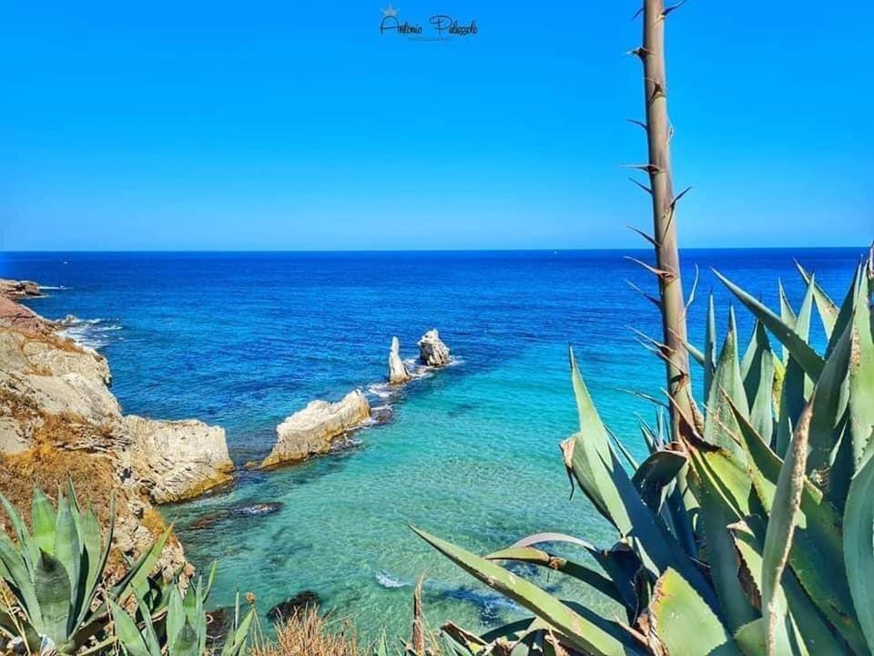 Casa Praia Terrasini Buitenkant foto