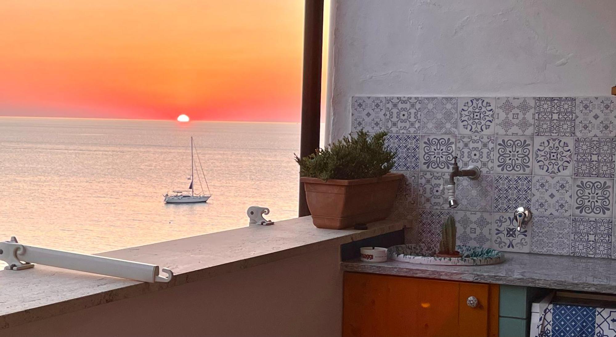 Casa Praia Terrasini Buitenkant foto